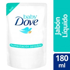 Dove Baby Jabón Liquido Repuesto Hidratación Sensible x 180ml